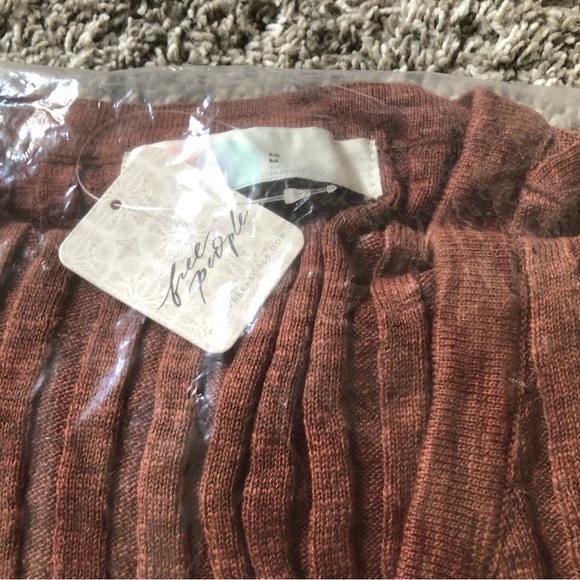 NWT Free People Veda Sweater Set - Brown Burst - Picture 4 of 4